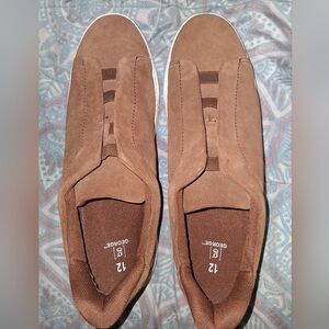 Men's Tan Slip-On Loafers